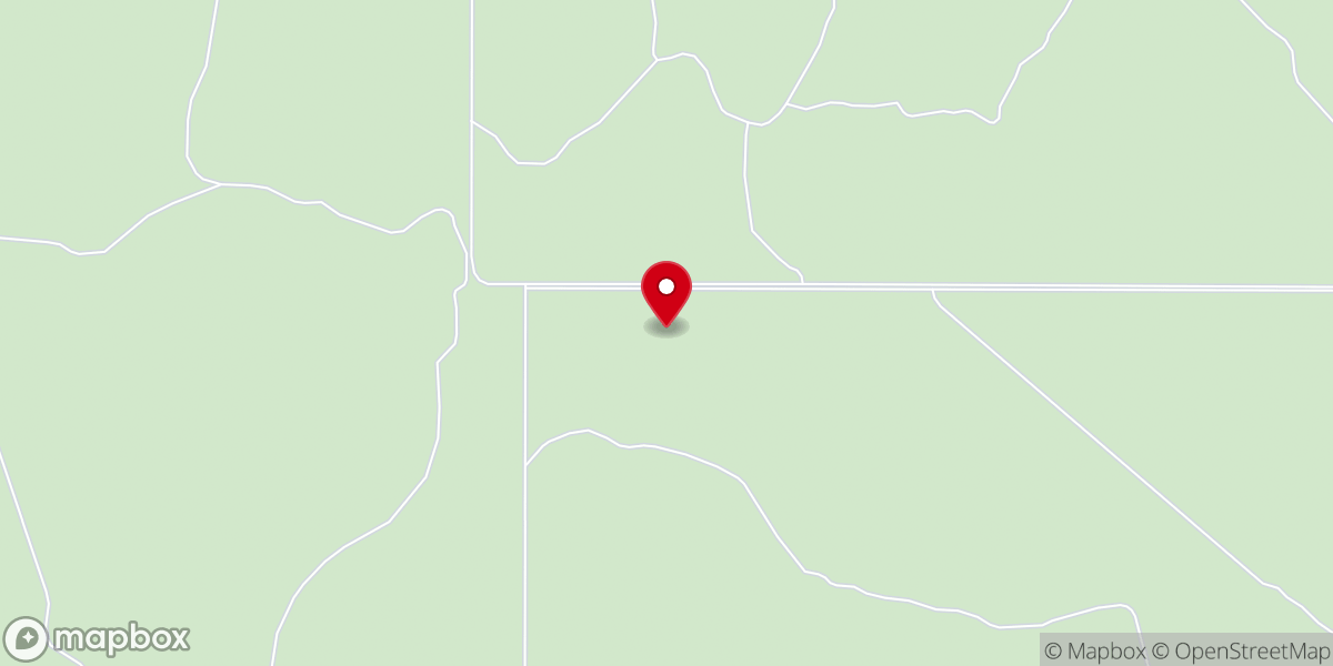 Map showing location of North Main Church of Christ