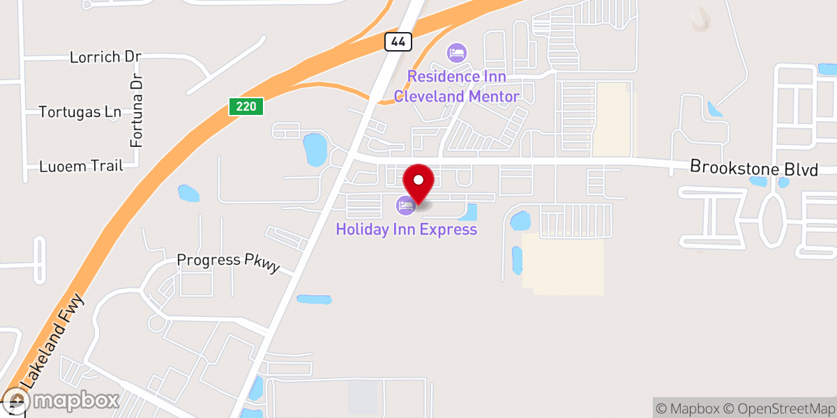 Map showing location of Vitality Church