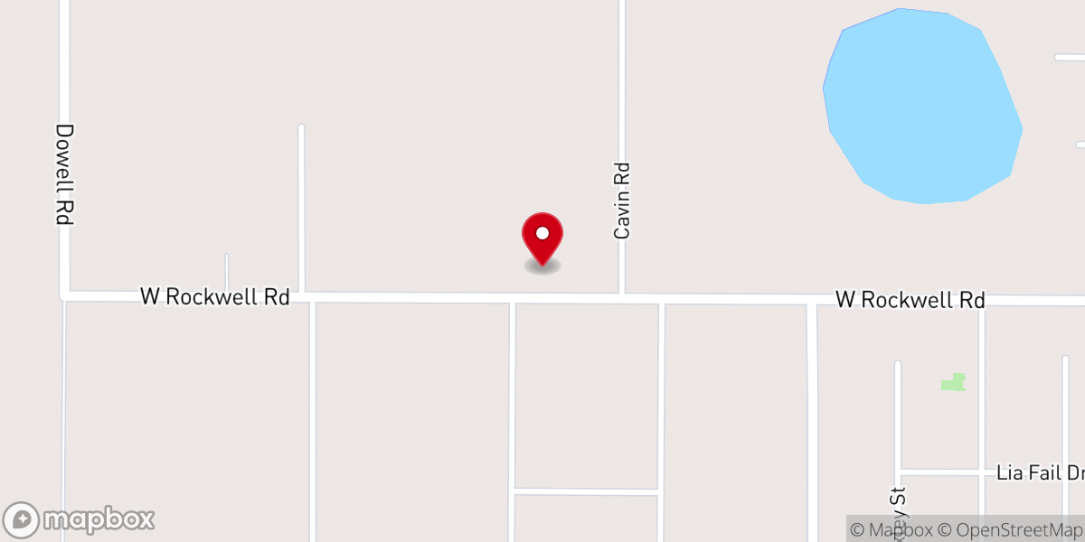 Map showing location of Bible Believers Baptist Church