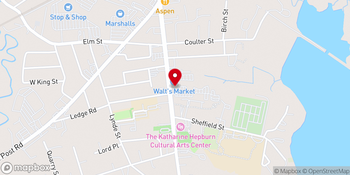 Map showing location of Paperback Cafe