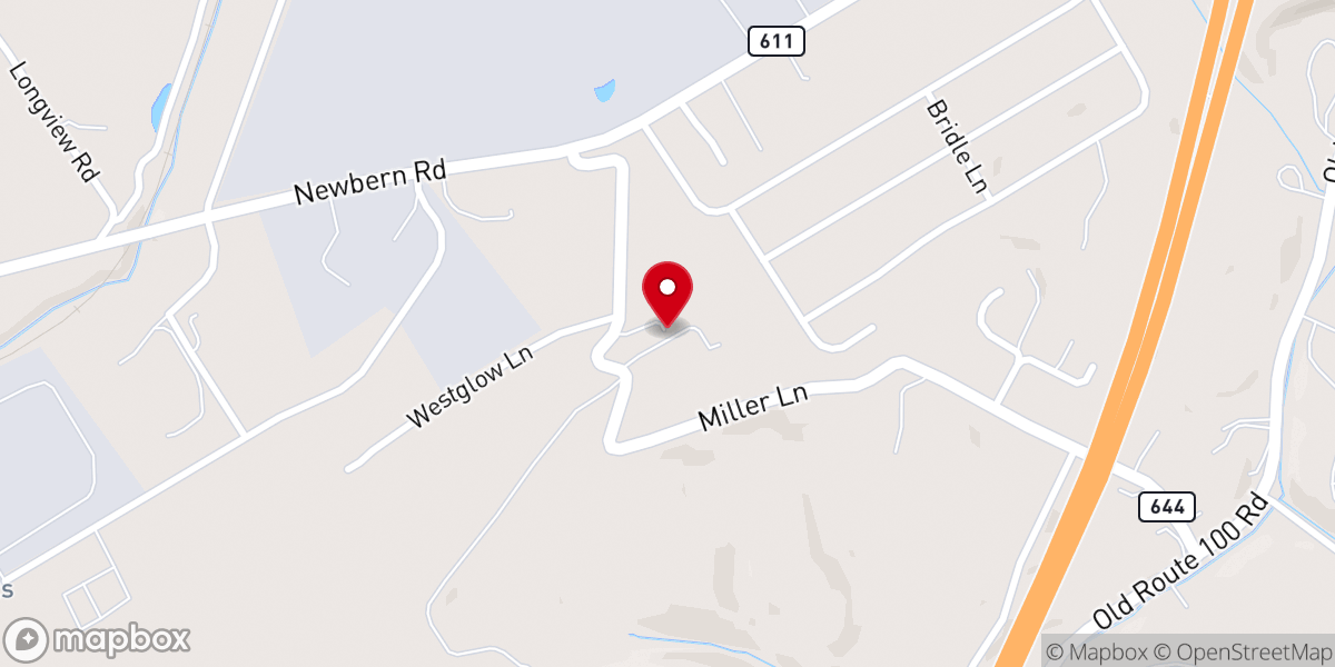 Map showing location of New Haven Ministries