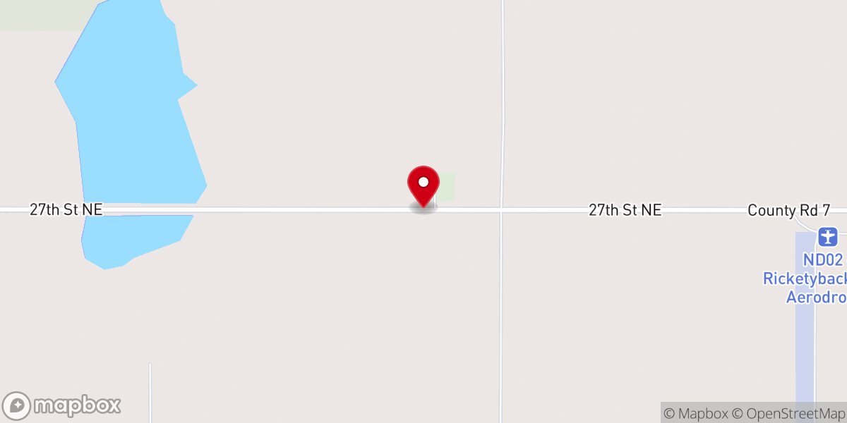 Map showing location of Community Church