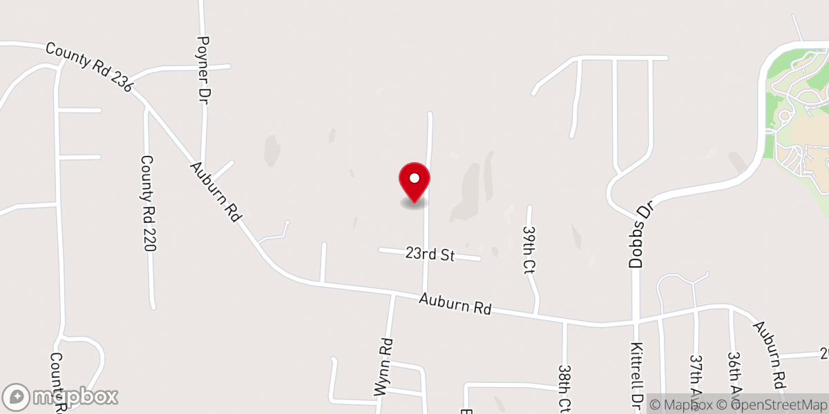 Map showing location of Morning Glory Ministries Inc