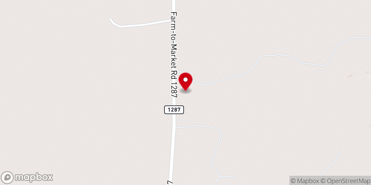 Map showing location of Cowboy Gathering Church