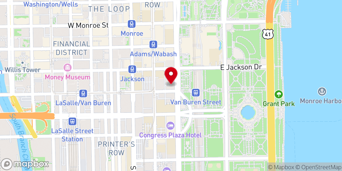 Map showing location of Forever Incredible Ceremonies
