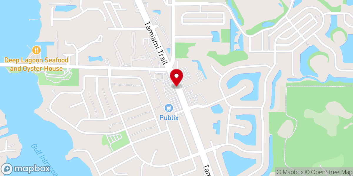 Map showing location of Our Lady of Mount Carmel Catholic Church Gardens