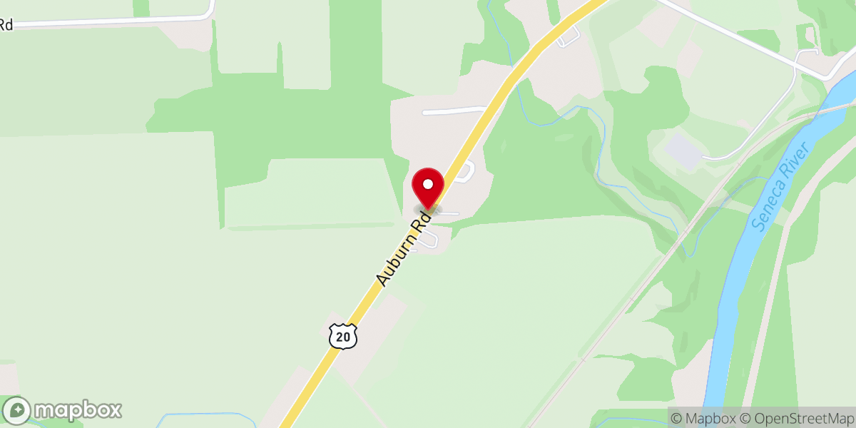 Map showing location of Evangelist Rich Overton