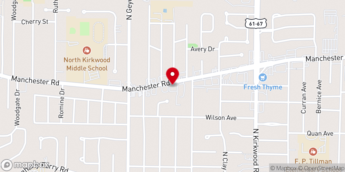 Map showing location of Korean Presbyterian Church