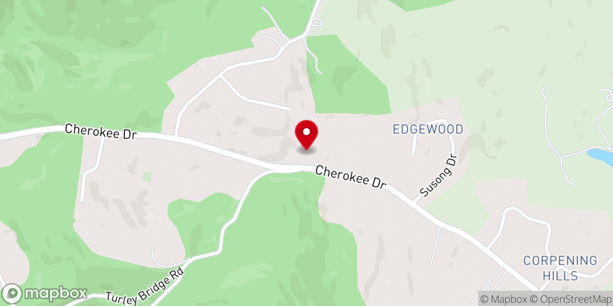 Map showing location of Little Redeemed Church
