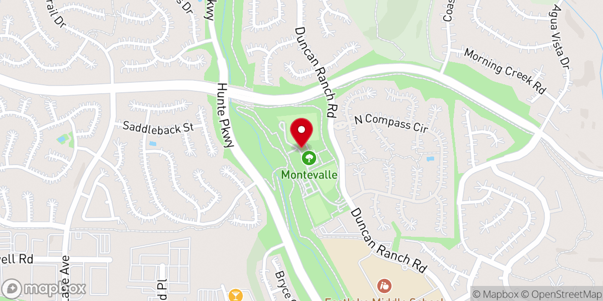 Map showing location of Momentum Christian Church