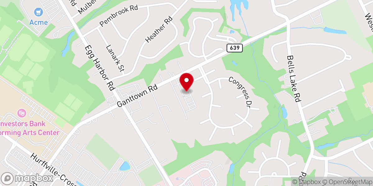 Map showing location of Saints Peter and Paul Catholic Church