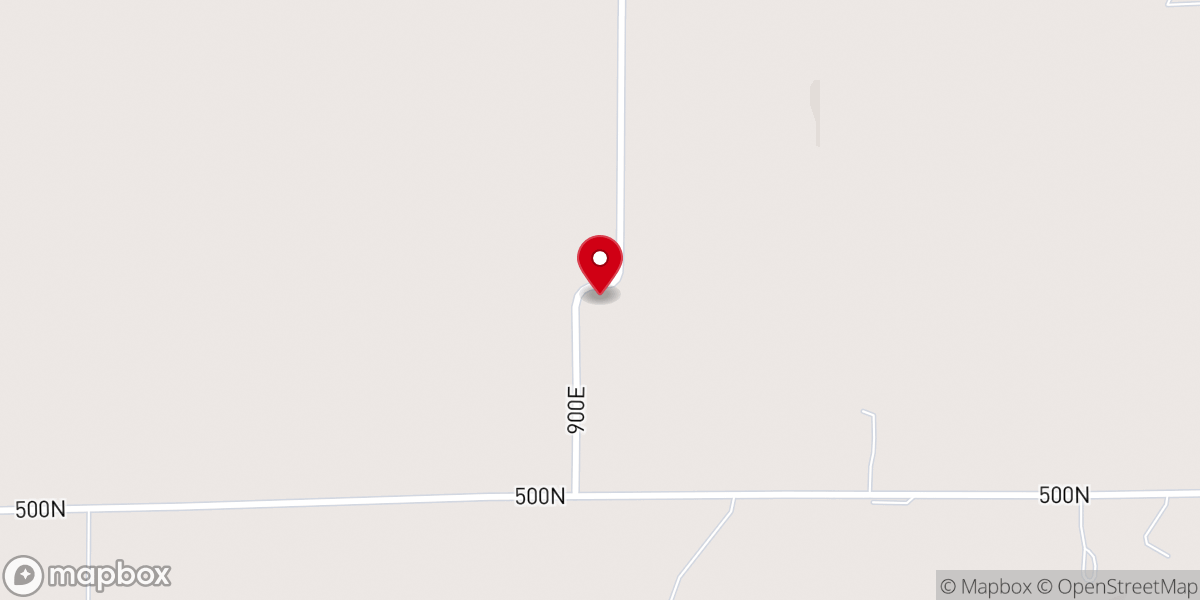 Map showing location of Pisgah Church
