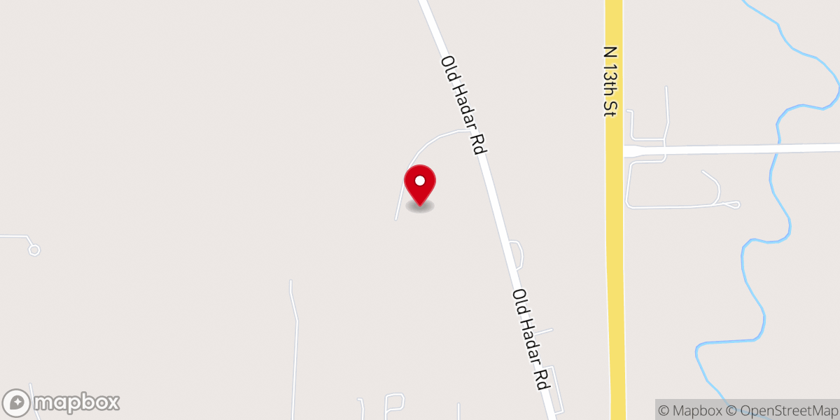 Map showing location of Northern Heights Baptist Church