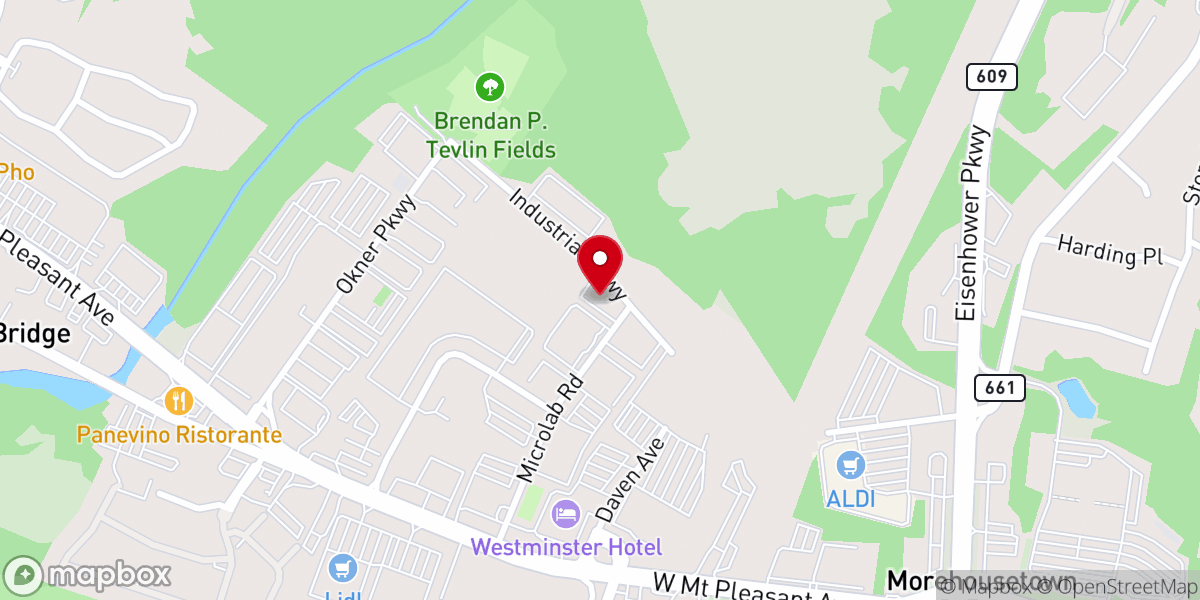 Map showing location of Omega Fire Ministries Livingston New Jersey