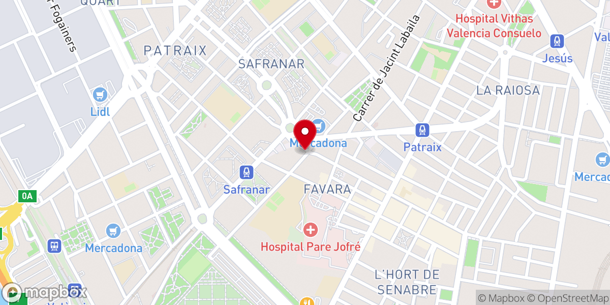 Map showing location of IGLESIA DE CRISTO RENUEVO GENUINO