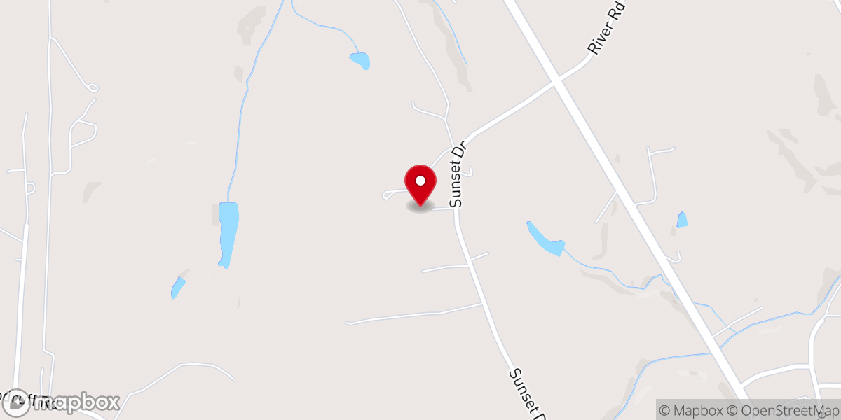 Map showing location of New Grace Baptist Church