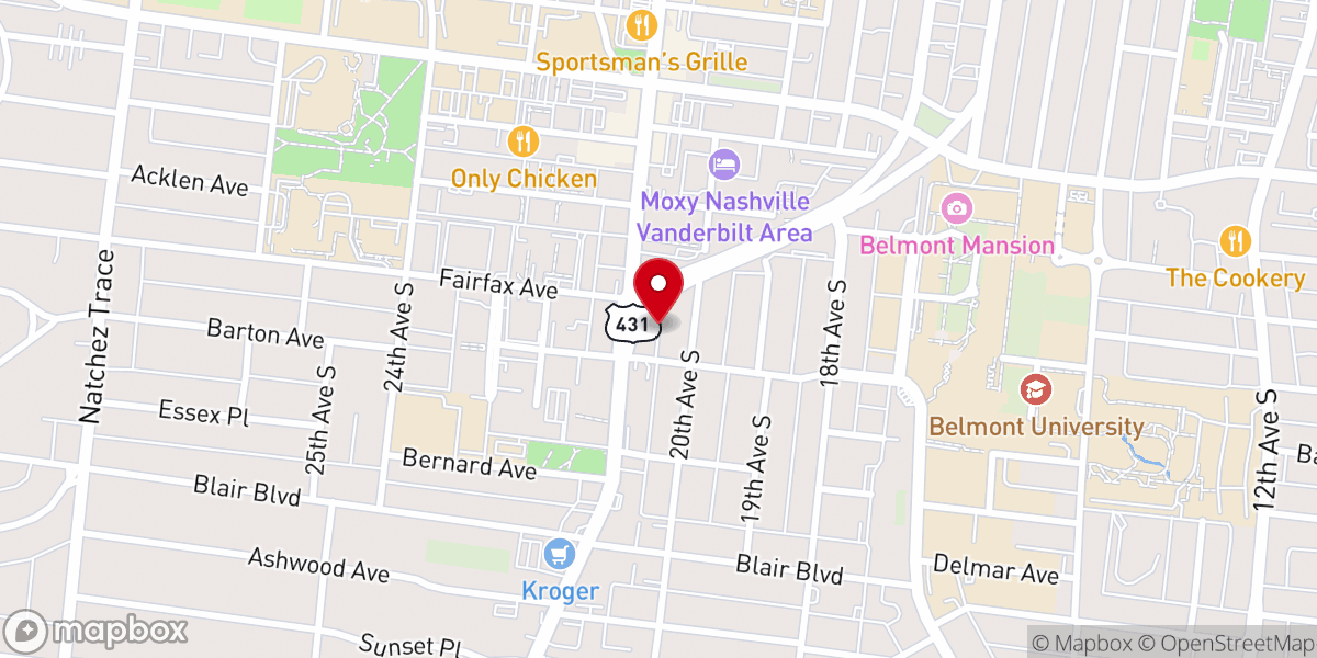 Map showing location of Operation Andrew Group Inc
