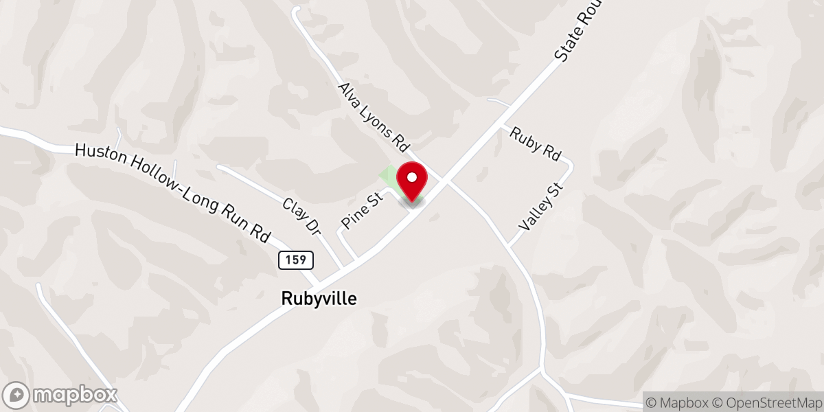 Map showing location of Christ's Brethren Church