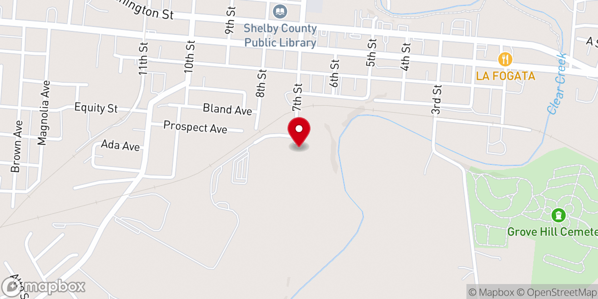 Map showing location of Avonley Homestead