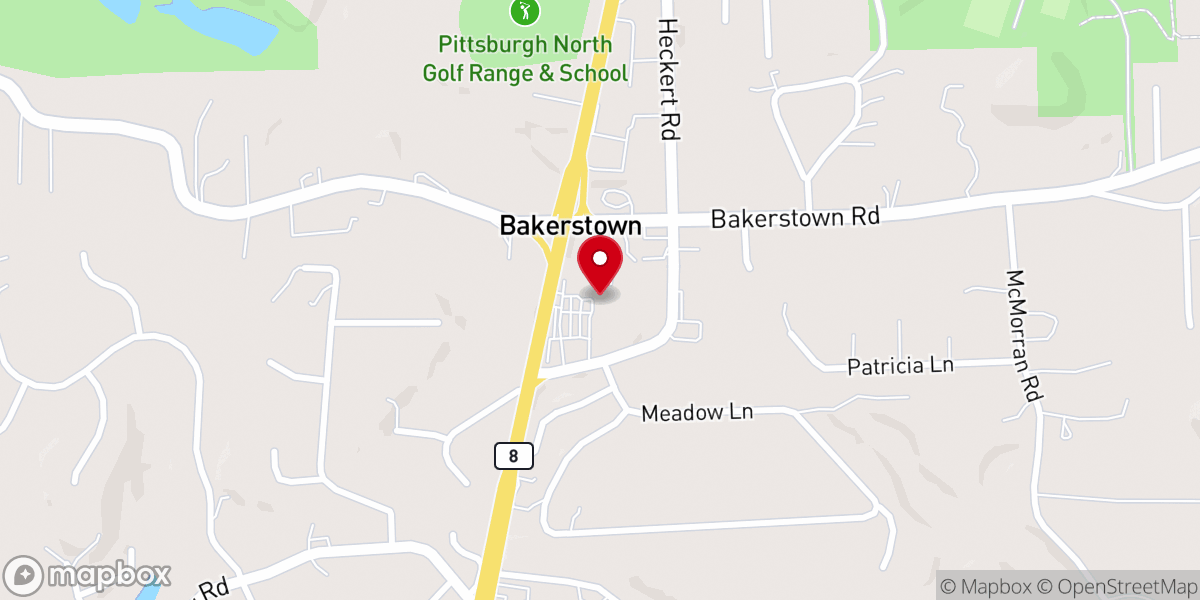 Map showing location of FPCB Youth Ministries