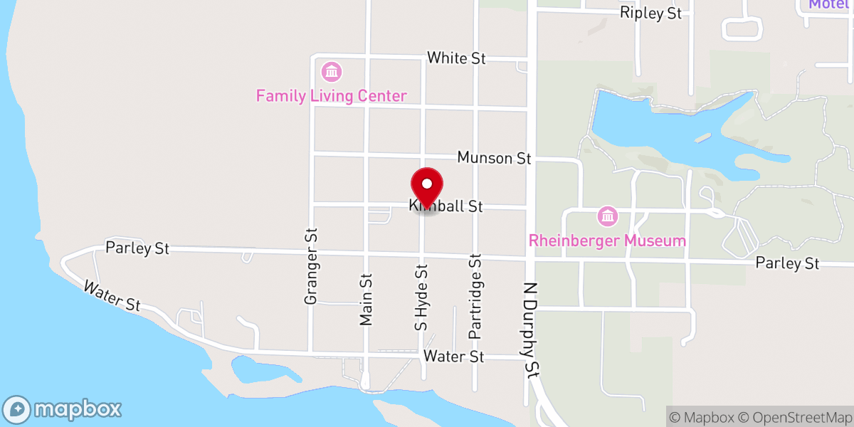 Map showing location of Lucy Mack Smith Home