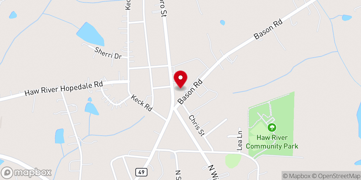 Map showing location of Grace Christian Academy - ministry of The Lamb's Chapel