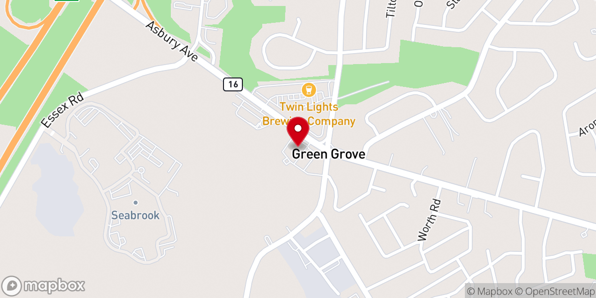 Map showing location of GT Church