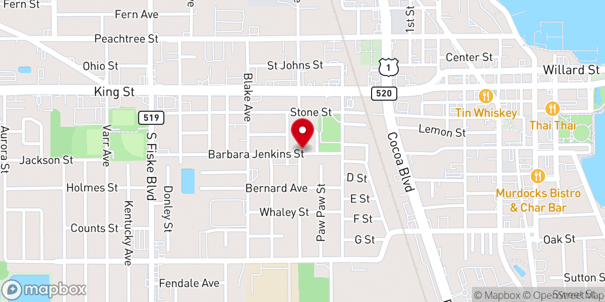 Map showing location of Salvation Healing & Miracle