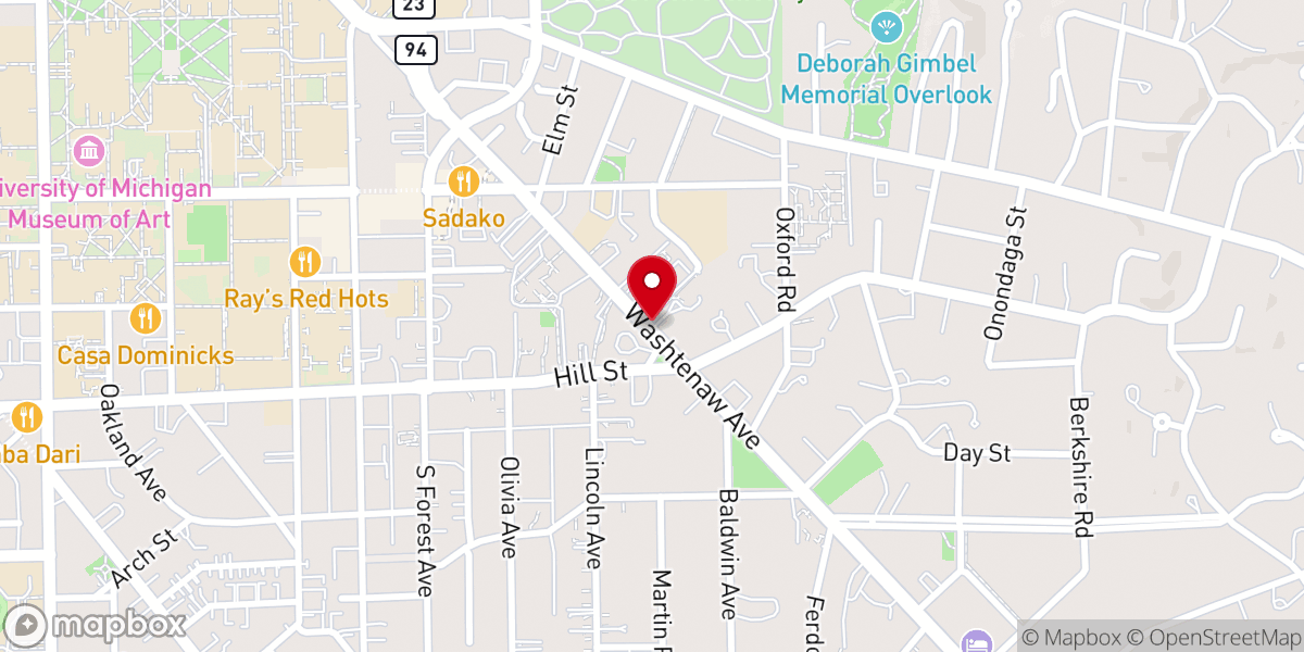 Map showing location of Frieze House