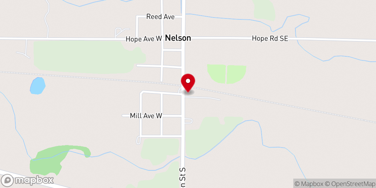 Map showing location of Our Saviour's Lutheran Church
