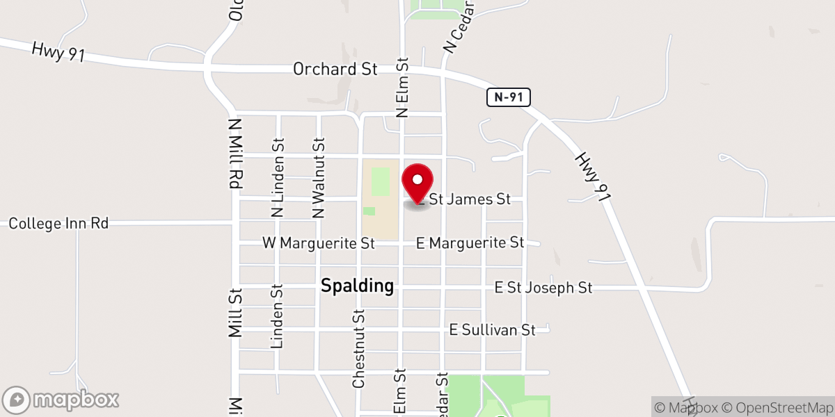 Map showing location of Families in Faith