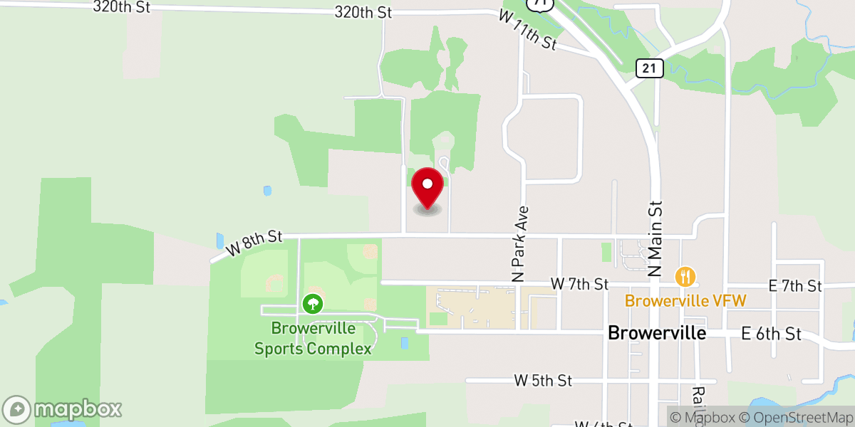 Map showing location of Sisters of the Society St Pius