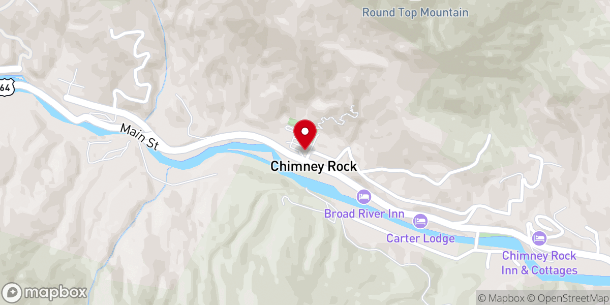 Map showing location of The Gathering Place Amphitheater