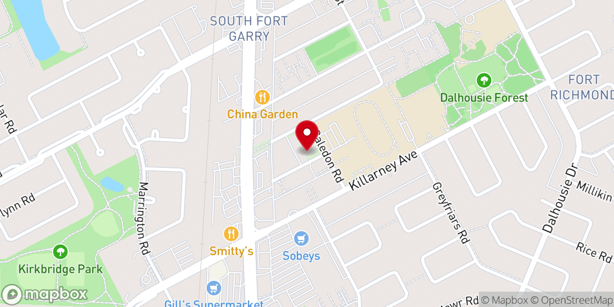 Map showing location of Church of the Good Shepherd