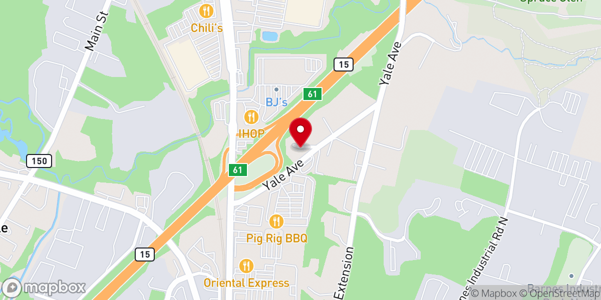 Map showing location of Beacon House Full Gospel Church