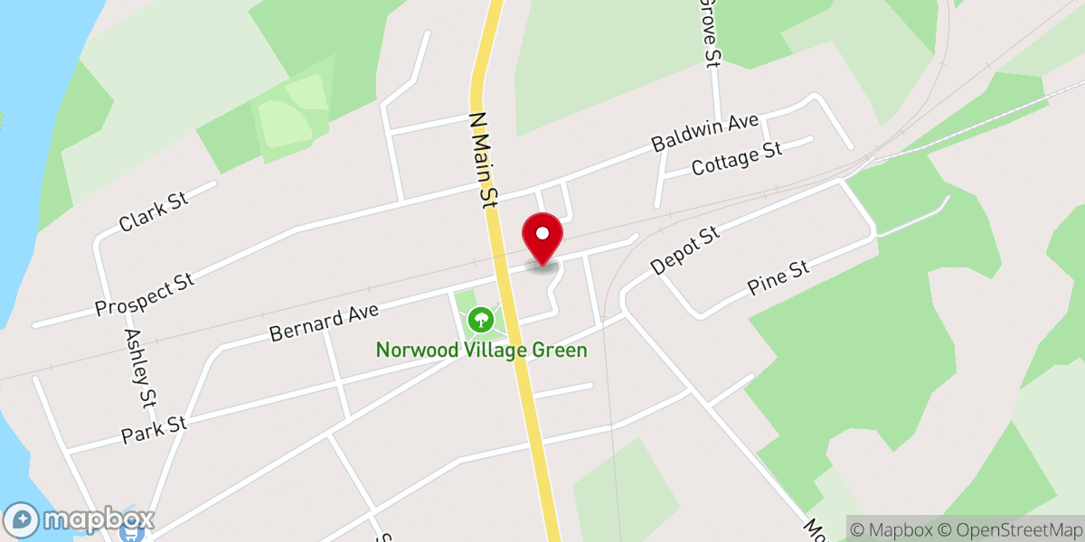 Map showing location of Grace Bible Fellowship