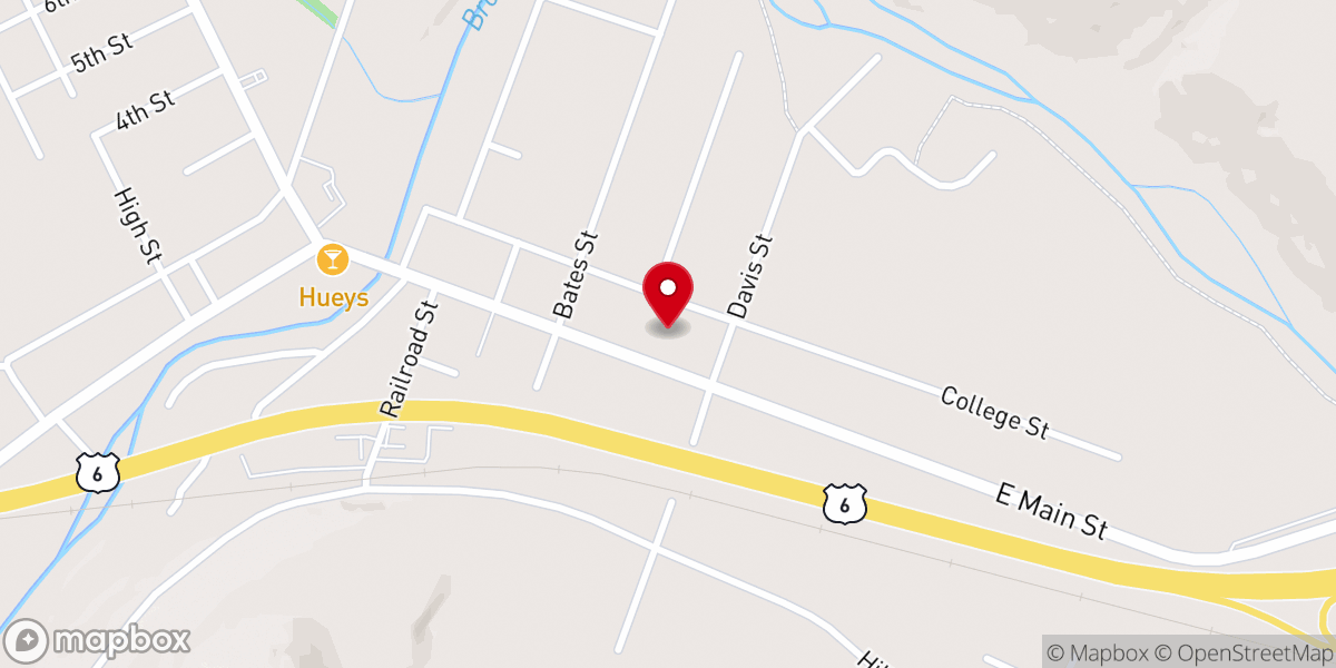 Map showing location of St Francis Parish Hall