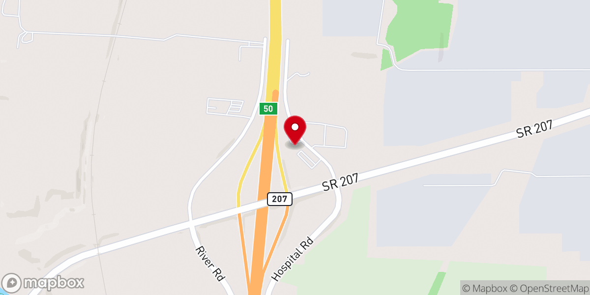 Map showing location of Real Joy Community Fellowship