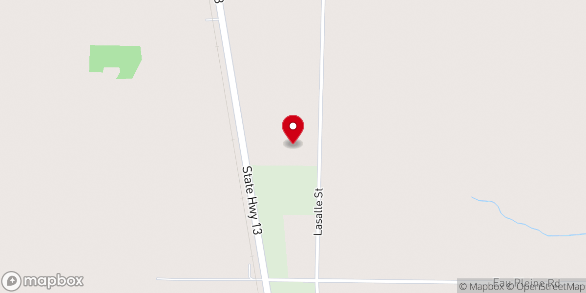Map showing location of St Johns Lutheran Church (LCMC)