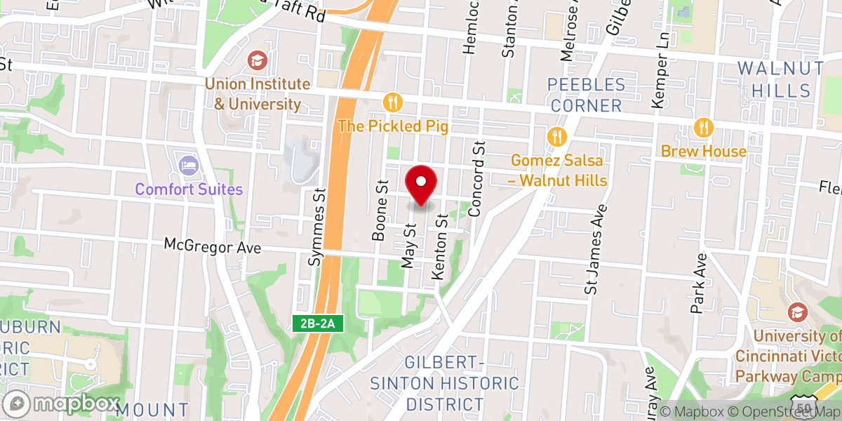 Map showing location of Christ Emmanuel Christian Church