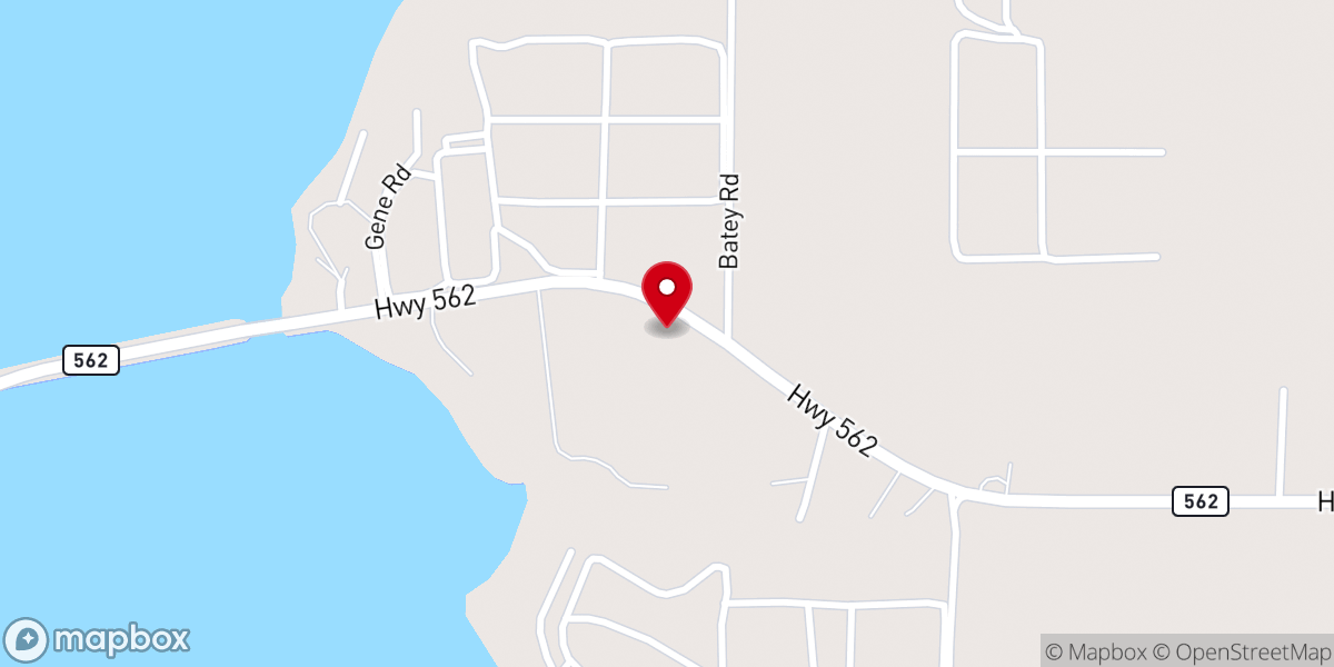 Map showing location of King’s Pentecostal Church