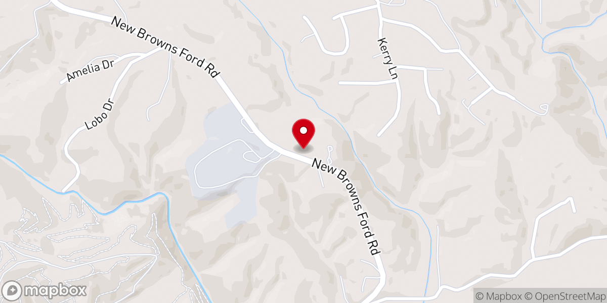 Map showing location of Church & Church Lumber Co