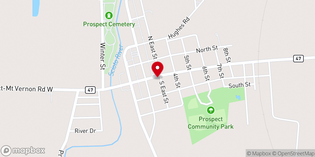 Map showing location of Community Christian Fellowship