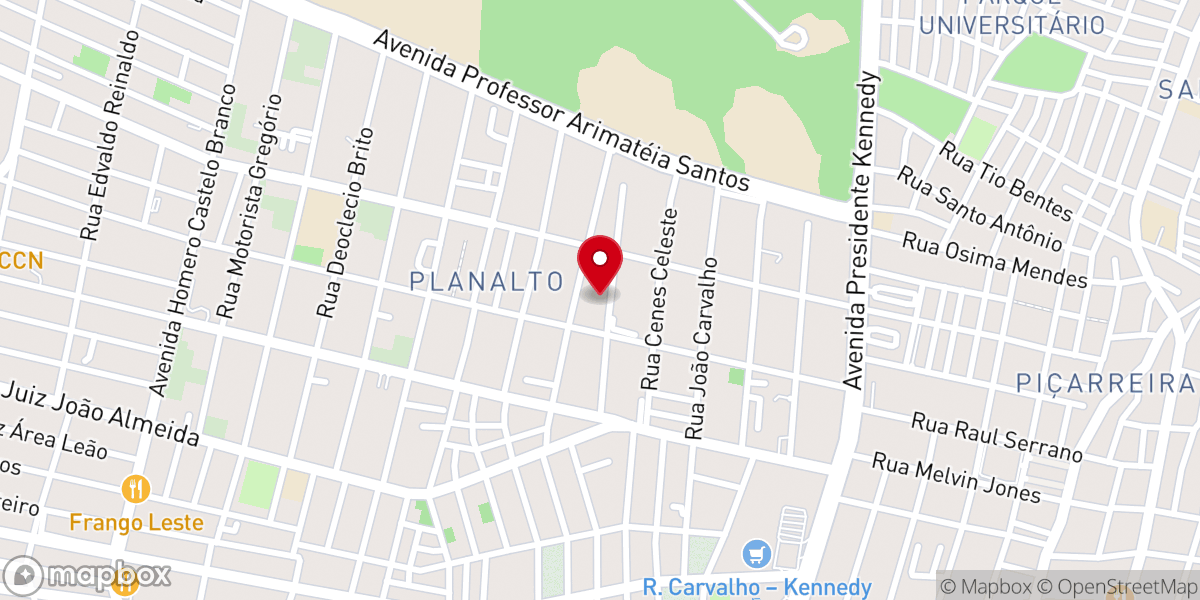 Map showing location of Igreja Nossa Senhora da Glória