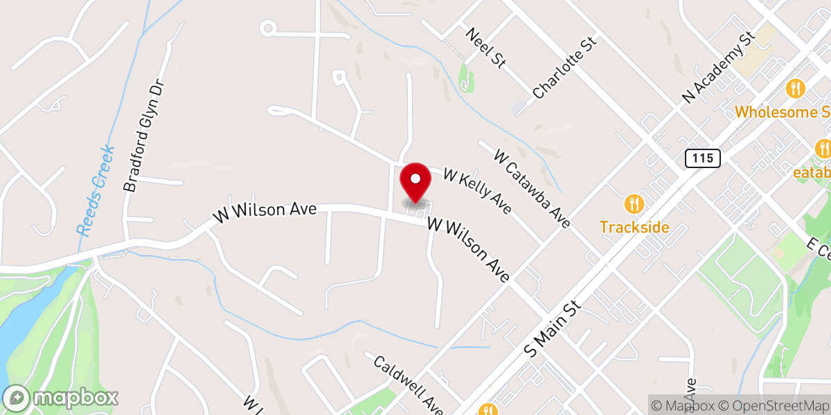 Map showing location of Higher Purpose Church