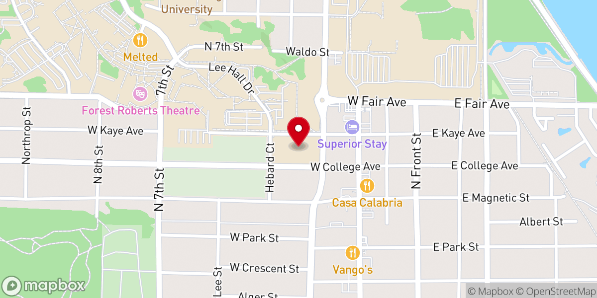 Map showing location of Our Lady of Good Help Oratory