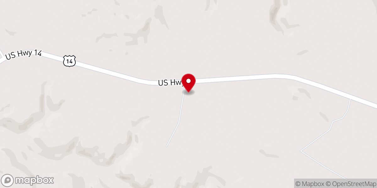 Map showing location of Carl Bauman Ministries International Inc