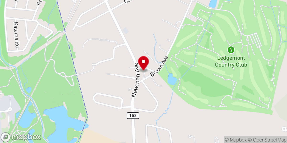 Map showing location of Seekonk Portuguese Seventh-day Adventist Church