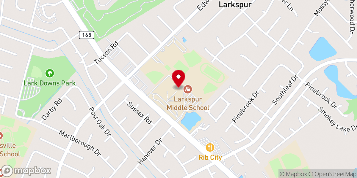Map showing location of One Accord Church of Virginia Beach