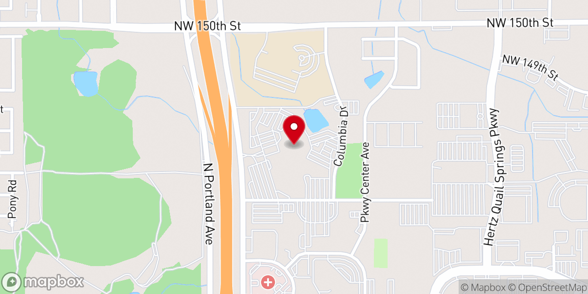Map showing location of Gathering of Okc Inc